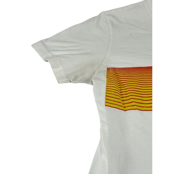 Nickelodeon SpongeBob SquarePants Ocean Pacific White Graphic T-Shirt S Cotton - Picture 10 of 11